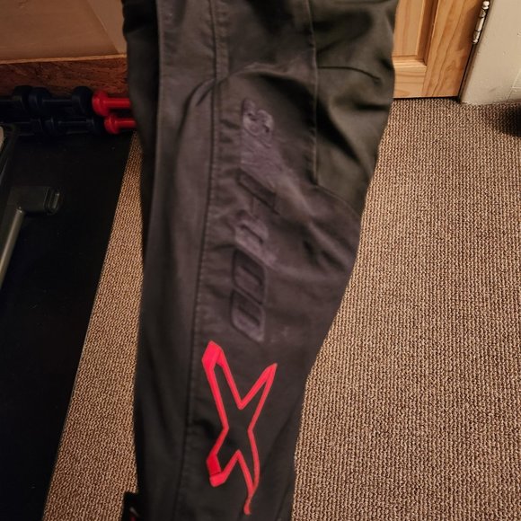 Ski-Doo X Snowmobile Snow Ski Pants Bibs Black White Small - Picture 4 of 14